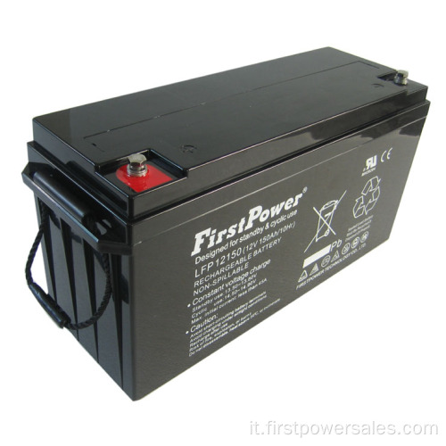 Riserva fonte di corrente a ciclo profondo Batteria 12V150AH